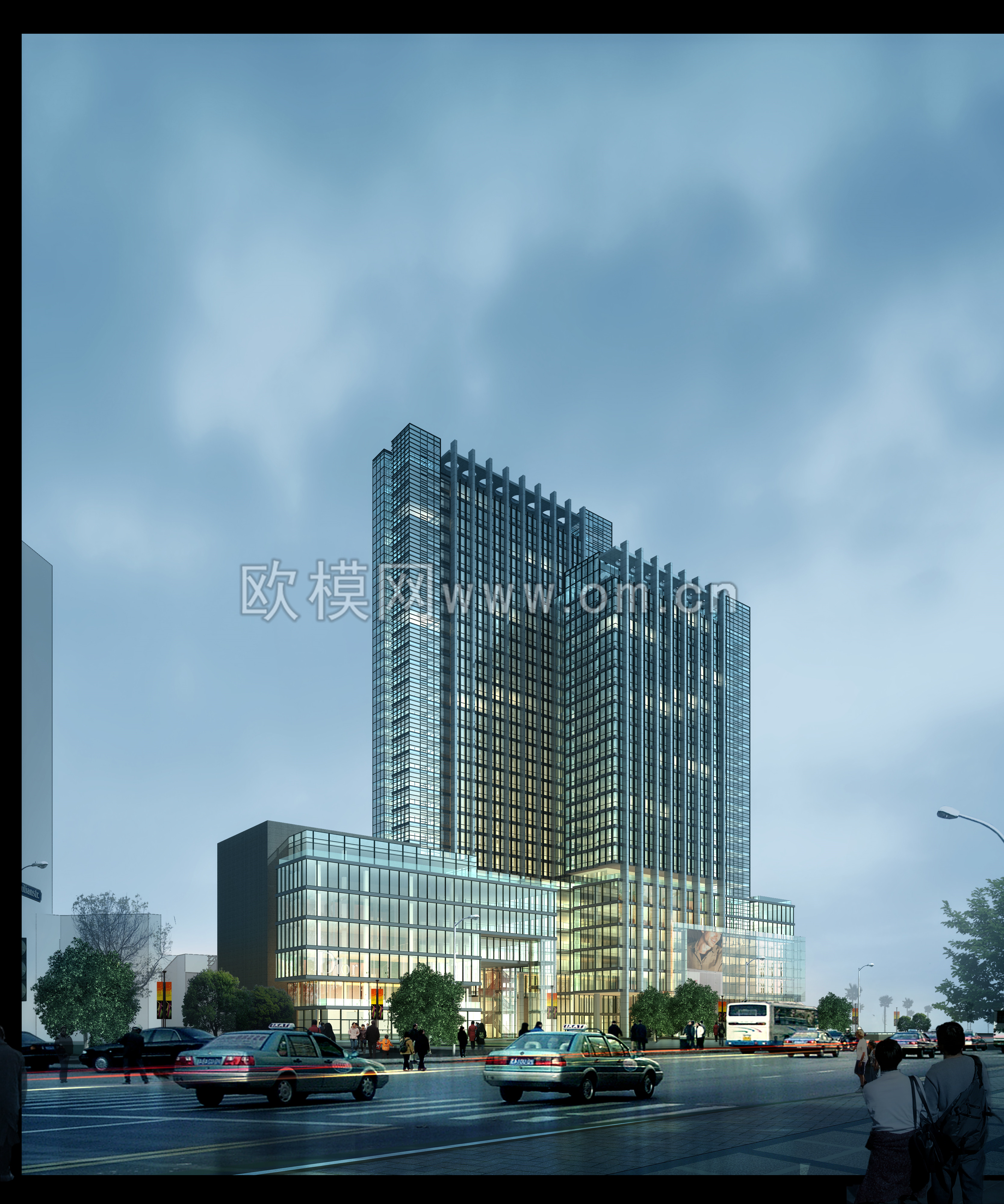 建筑外景psd (118)
