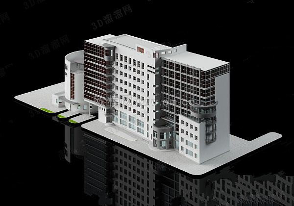 住宅楼 3d模型(08)