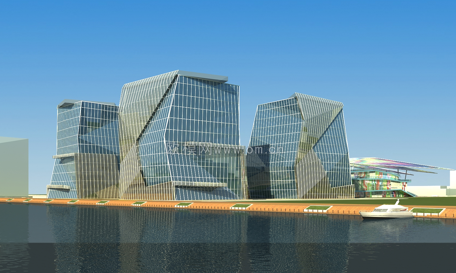 写字楼3d模型免费下载 (9)