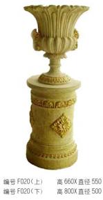  雕花-花盆类 009 