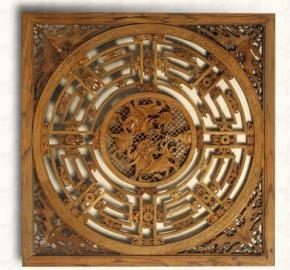  雕花-木雕花 001 