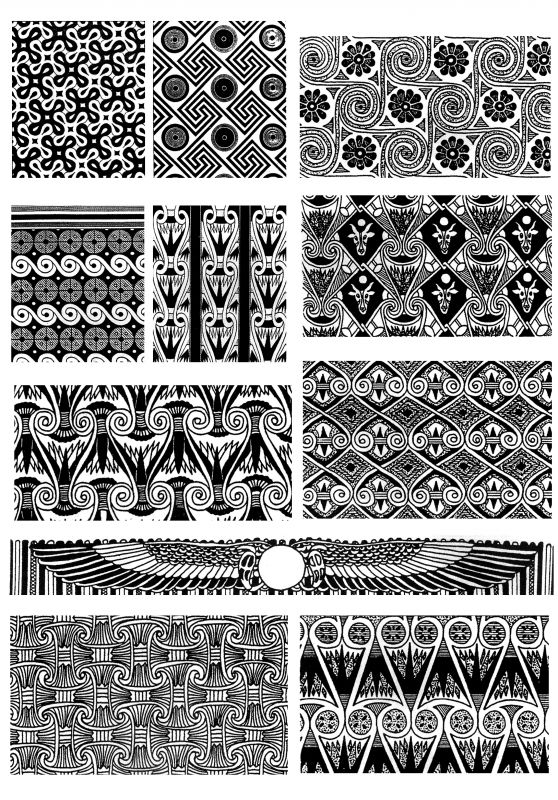 凹凸黑白-黑白古典 806下载