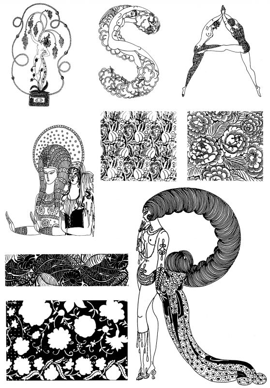 凹凸黑白-黑白古典 934下载