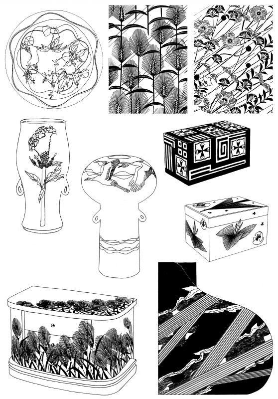 凹凸黑白-黑白古典 950下载