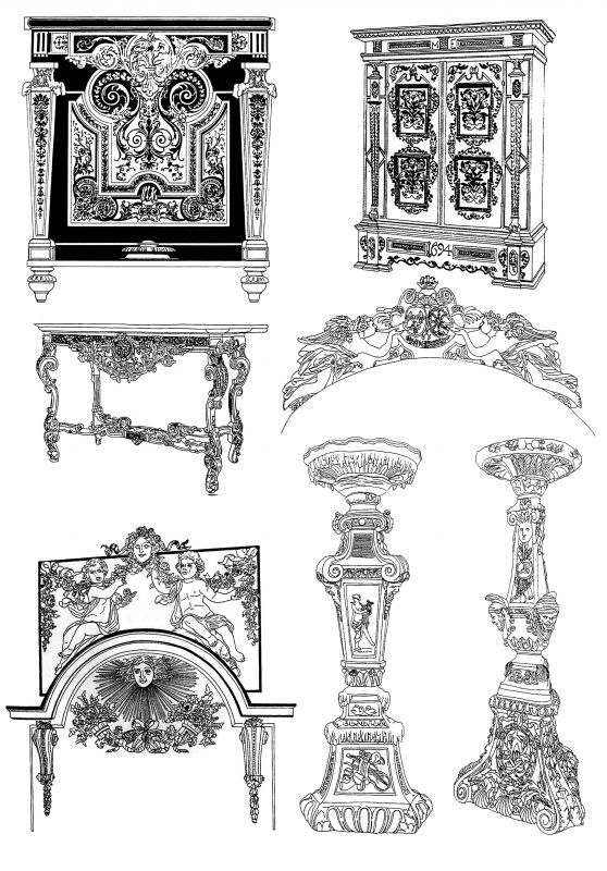 凹凸黑白-黑白古典 1520下载