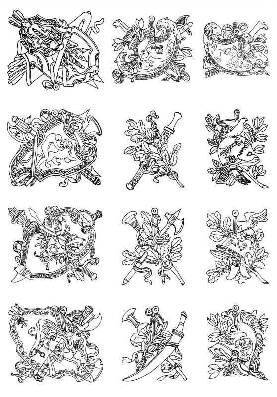 凹凸黑白-黑白古典 1521下载