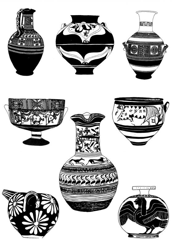 凹凸黑白-装饰花纹 035下载