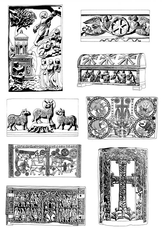 凹凸黑白-装饰花纹 054下载