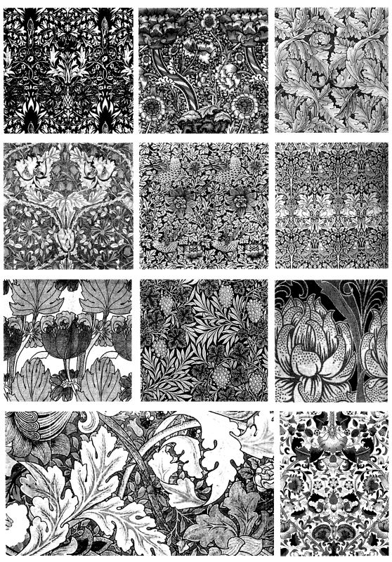 凹凸黑白-装饰花纹 106下载