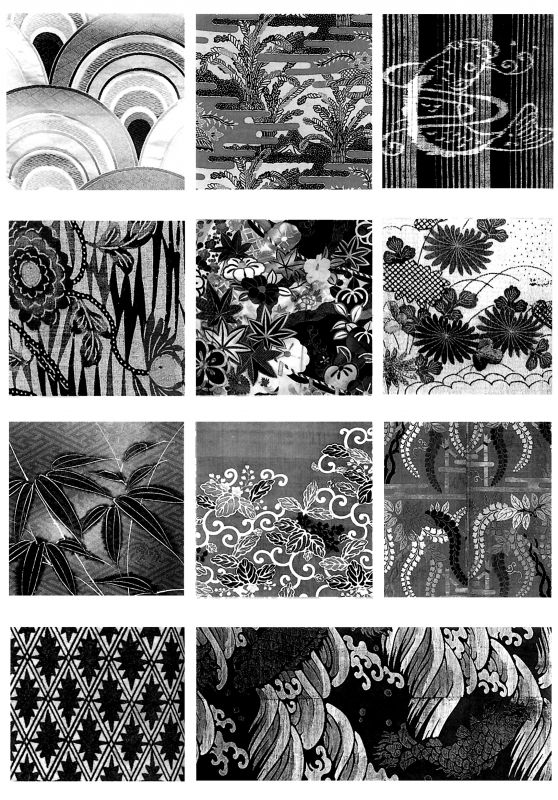 凹凸黑白-装饰花纹 199下载