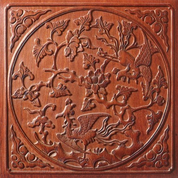 木纹木材-木质雕花 027