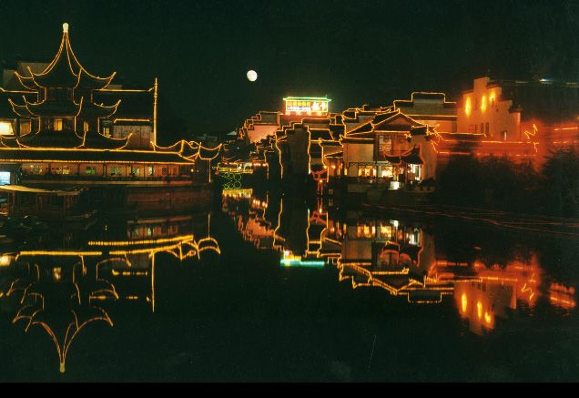 外景-夜晚窗景 11