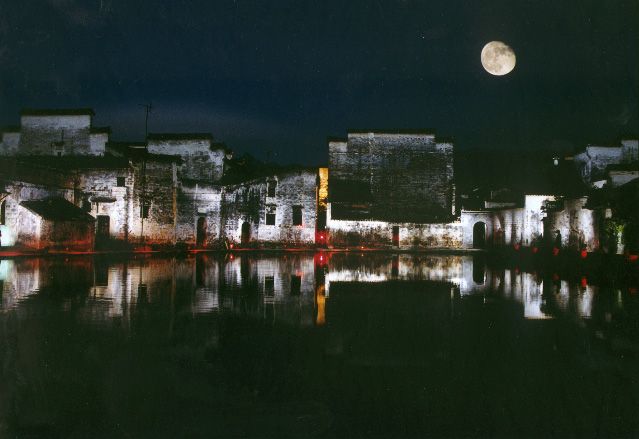 外景-夜晚窗景 4