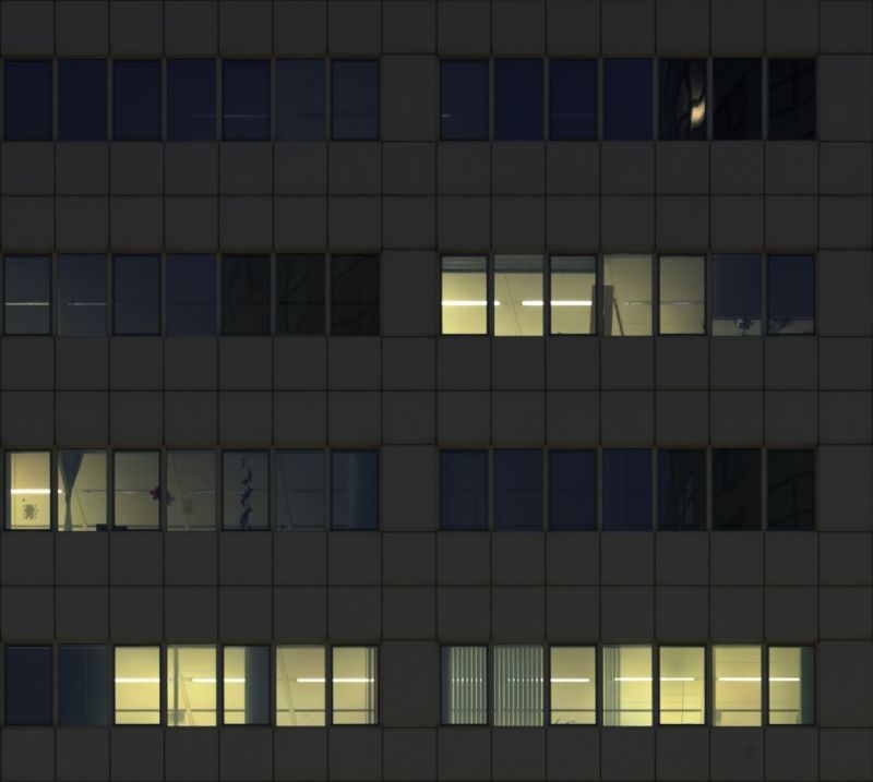外景-夜晚窗户 71-免费3dmax模型库-欧模网