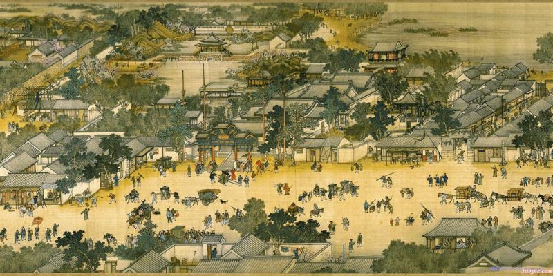 装饰画-清明上河图 0