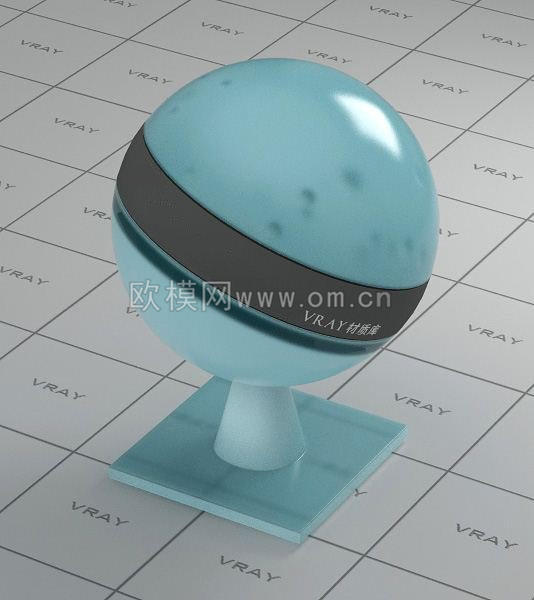 淡蓝色半透明塑料材质下载