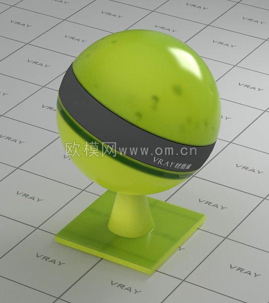 绿色半透明塑料材质下载