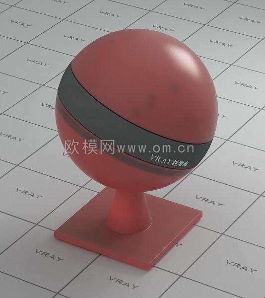 红色色半透明塑料材质下载