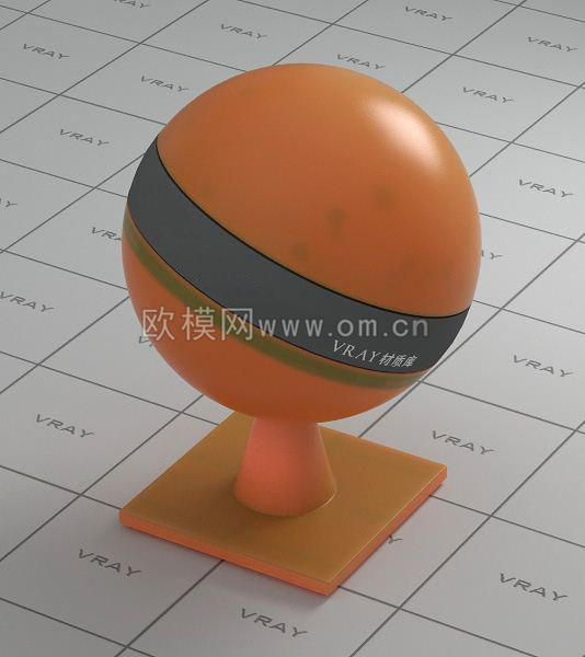 黄色半透明塑料材质1下载