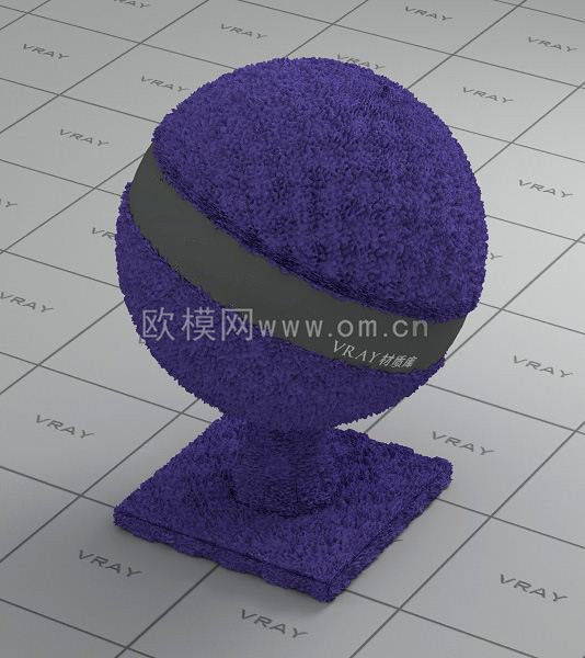 紫色毛巾 