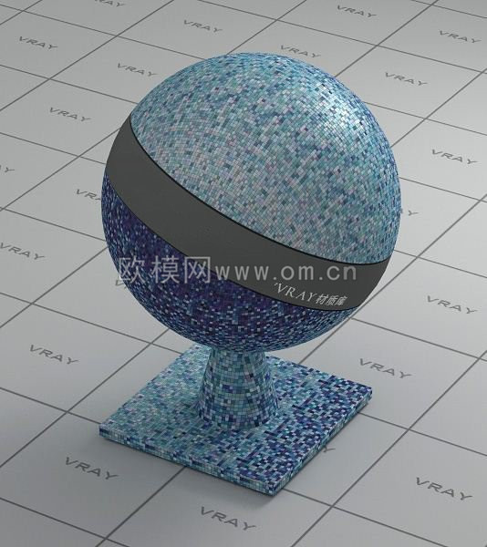 蓝色马赛克 (4)下载