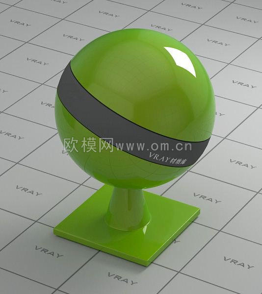 绿色车漆材质(7)