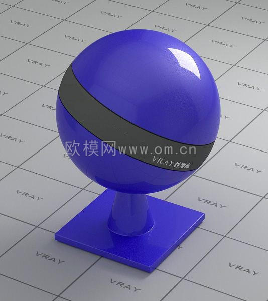 蓝色车漆材质(11)下载