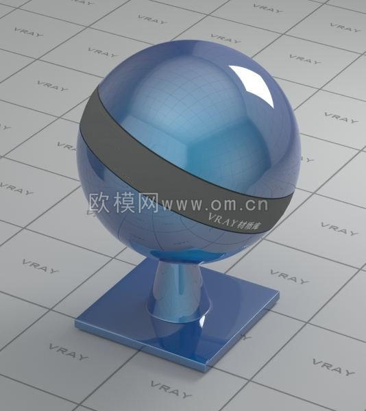 蓝色车漆材质(1)下载