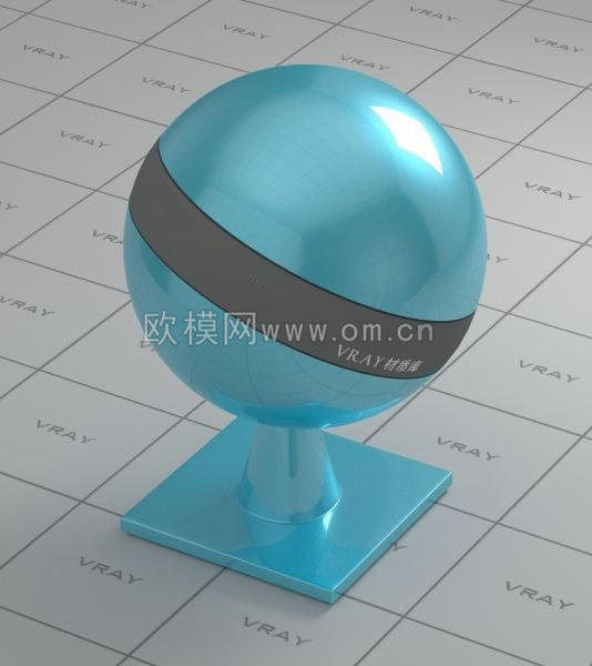 蓝色车漆材质(5)下载