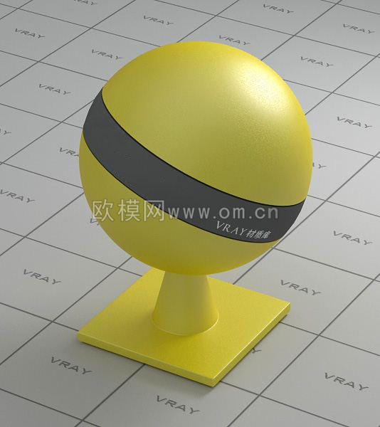 黄色车漆材质(2)下载