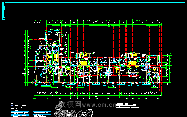 建筑施工圖(87)下載(渲染圖1)