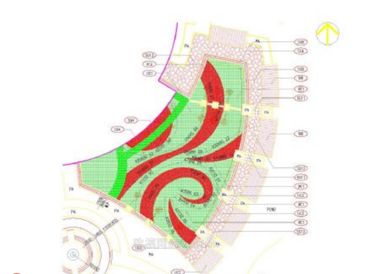园林施工图(26)下载（渲染图1）