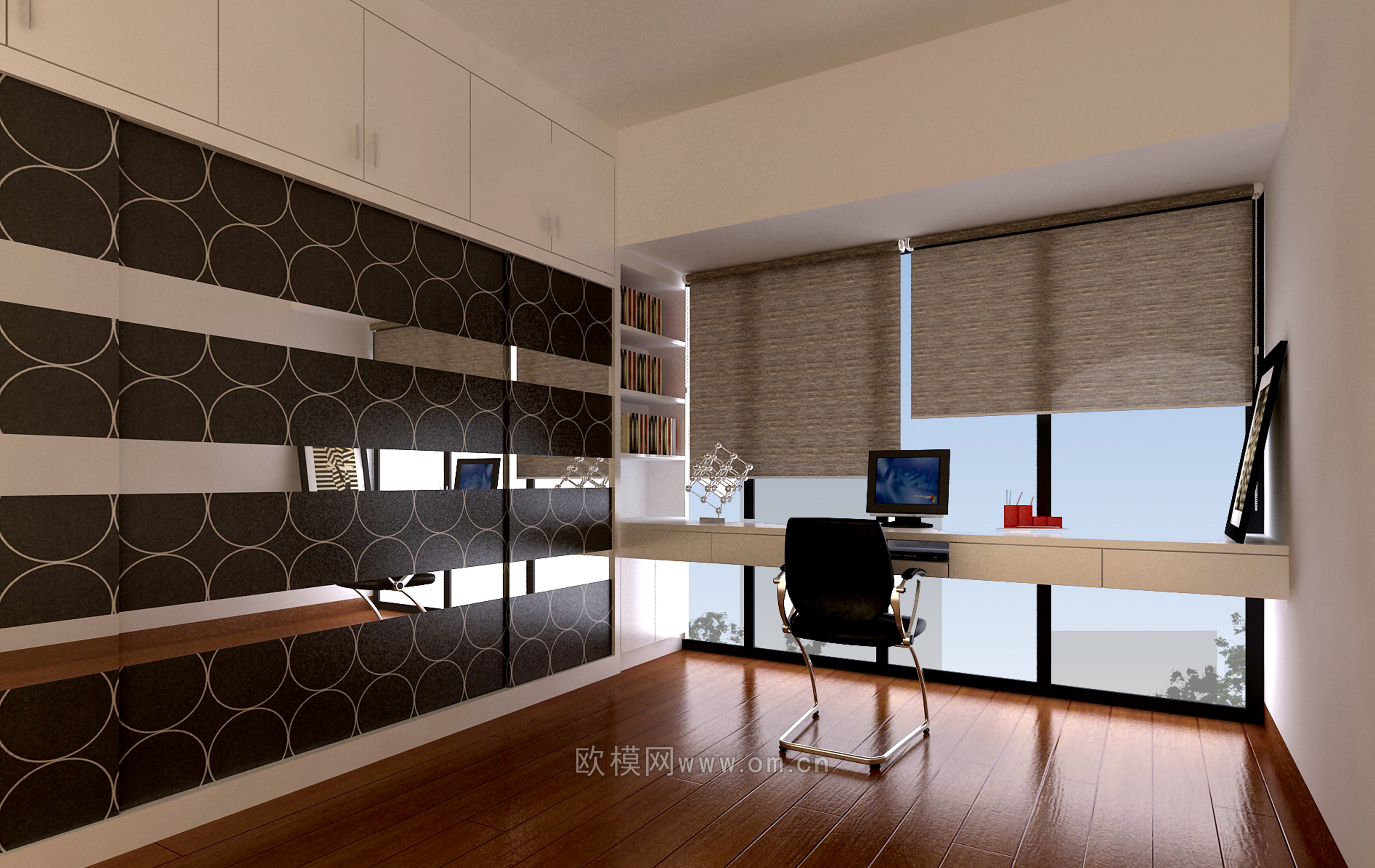 家装CAD(100)下载（渲染图2）