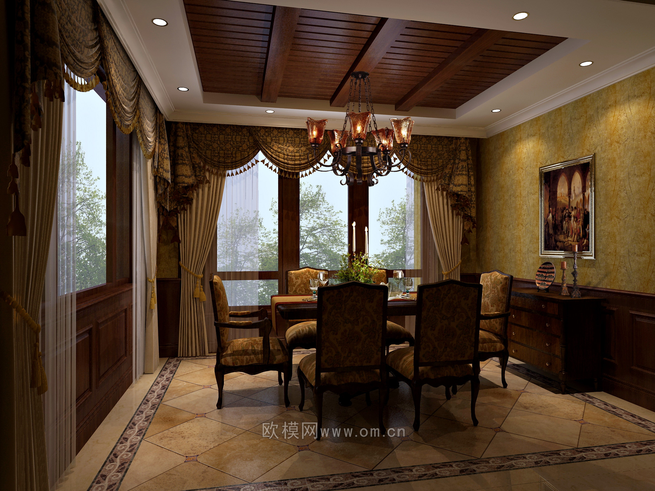 家装CAD(106)下载（渲染图4）