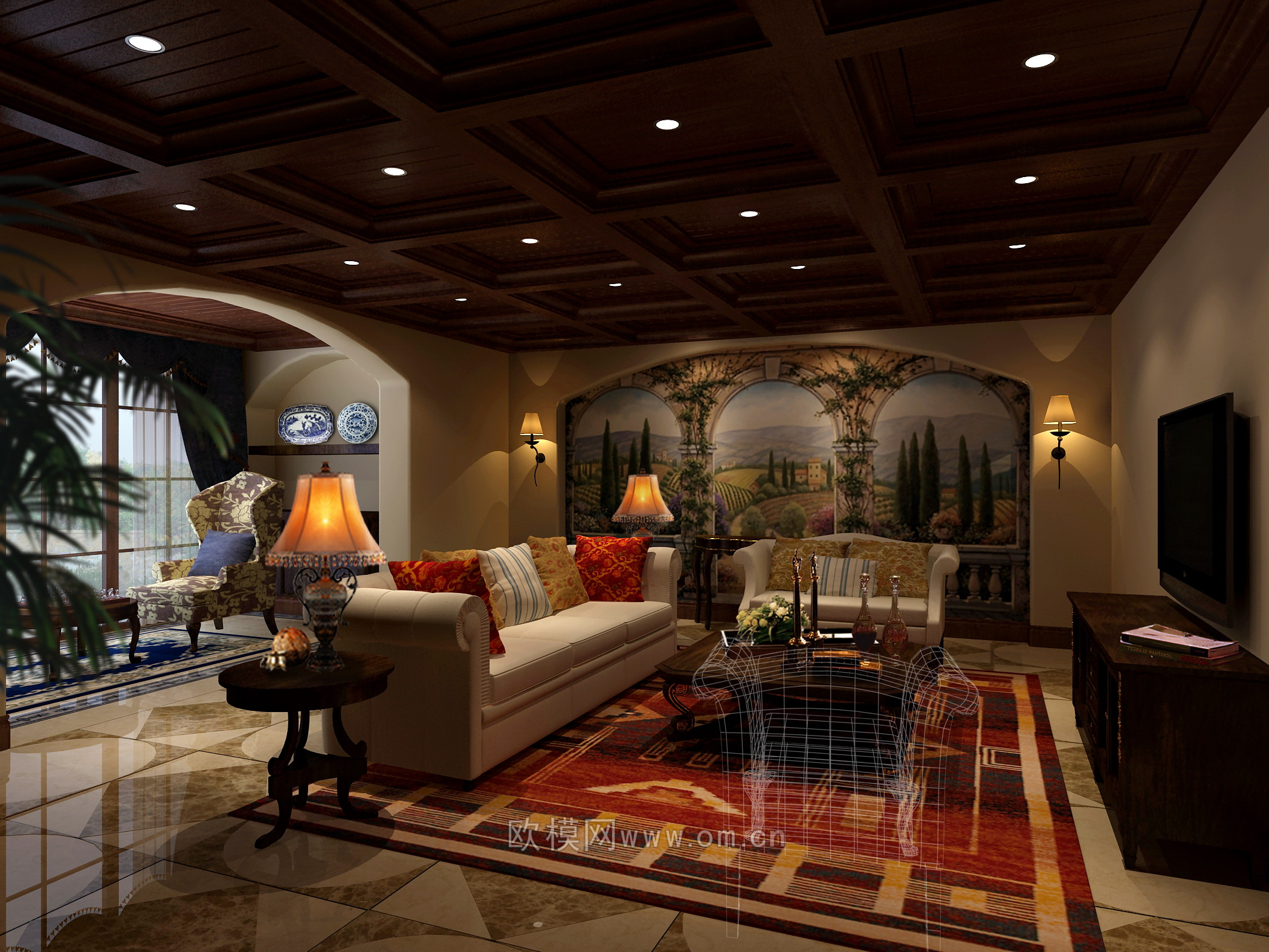 家装CAD(106)下载（渲染图3）