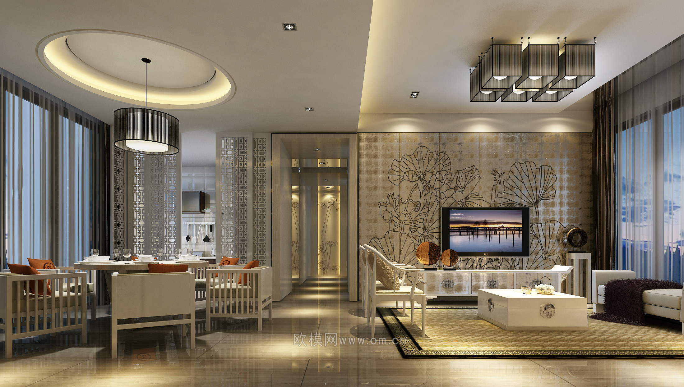 家装CAD(109)下载（渲染图1）