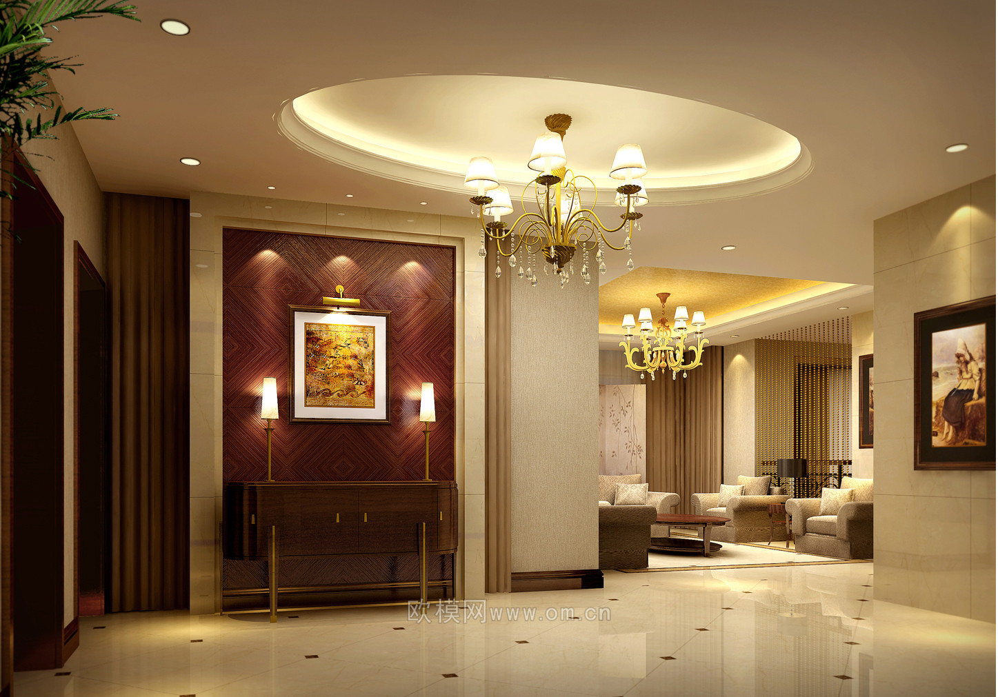 家装CAD(118)下载（渲染图1）