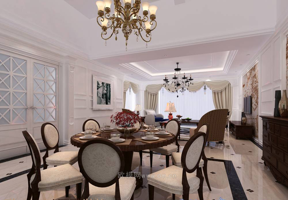 家装CAD(120)下载（渲染图1）