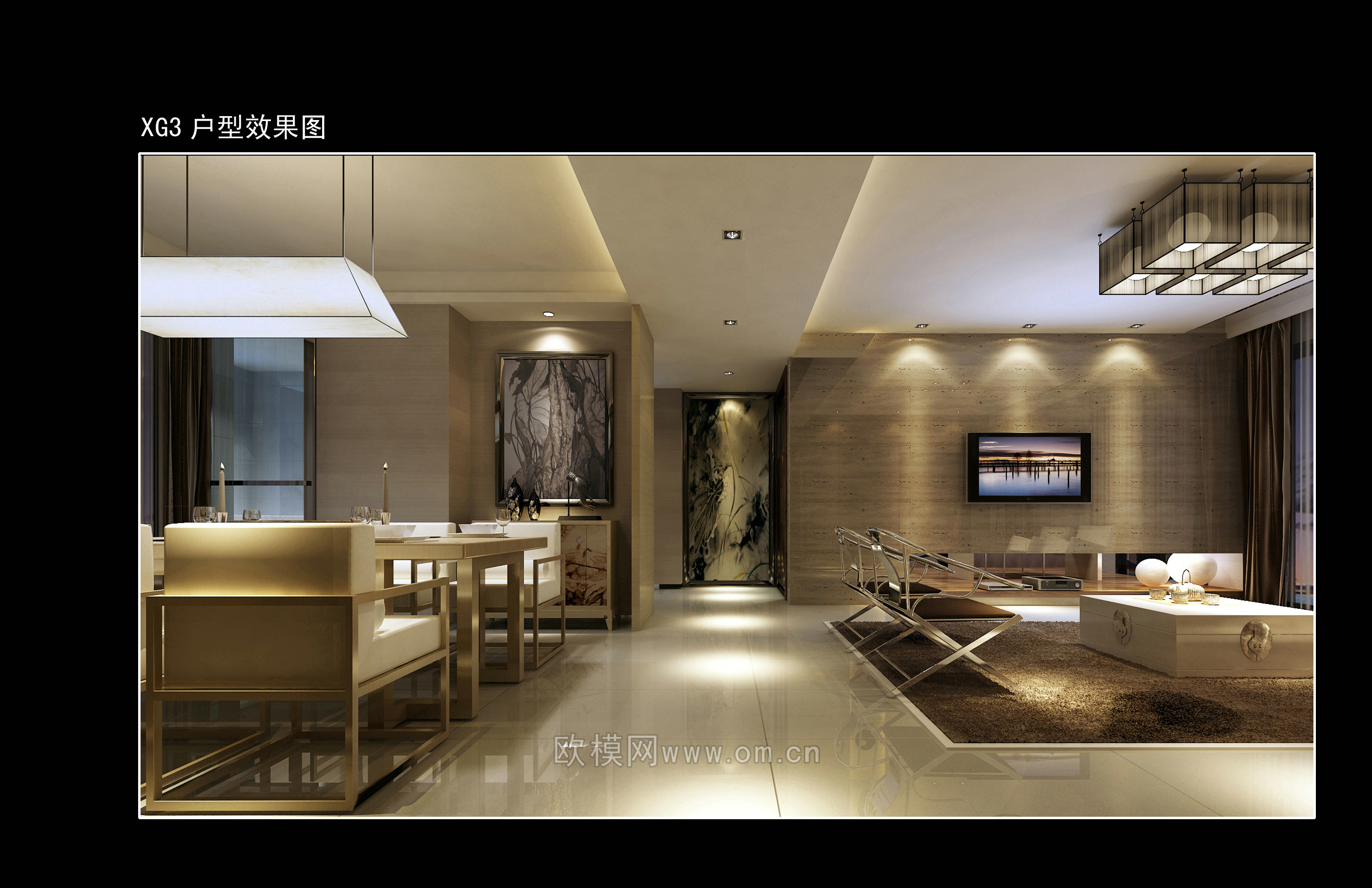 家装CAD(143)下载（渲染图4）