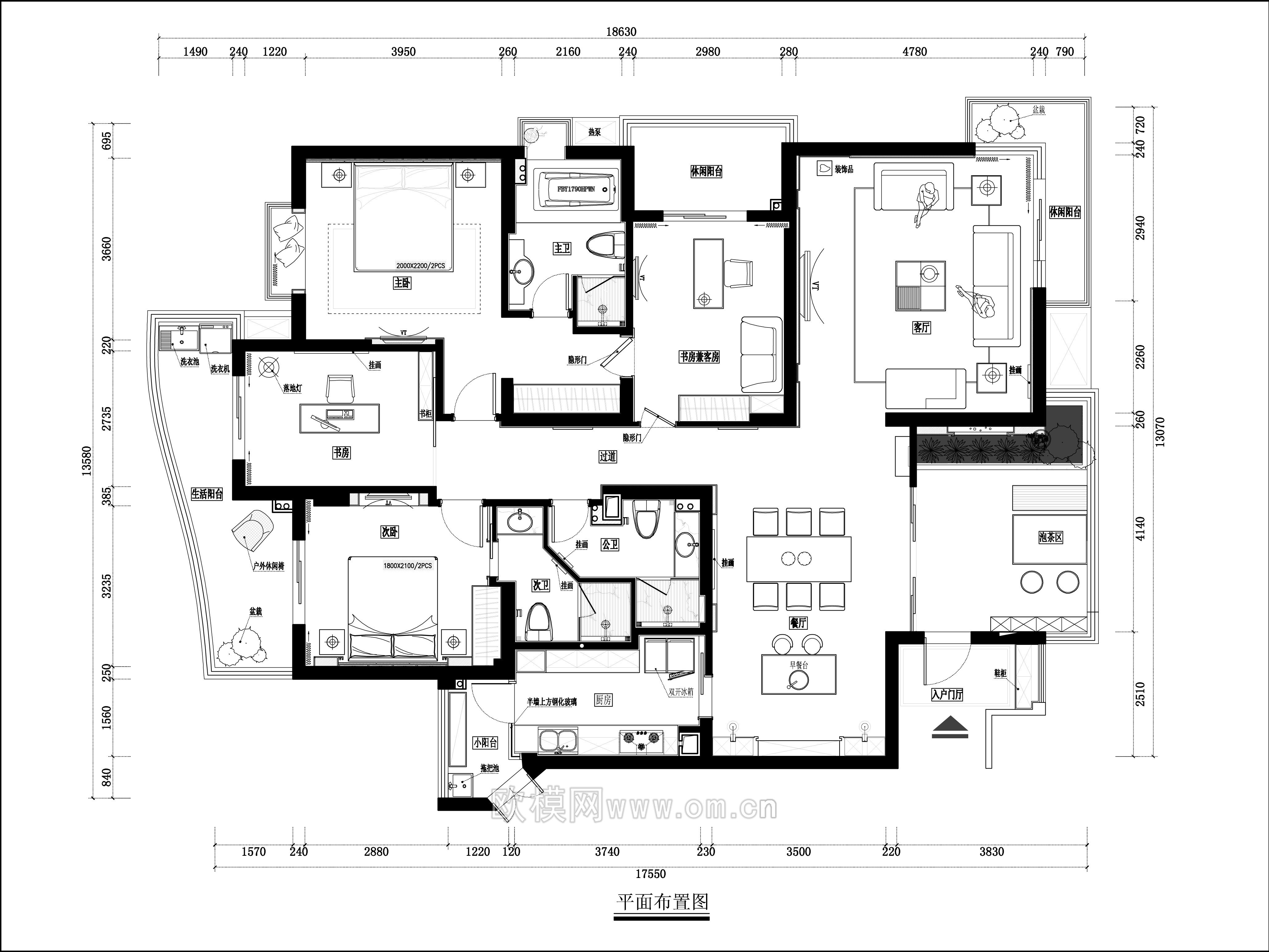 家装CAD(159)下载（渲染图2）