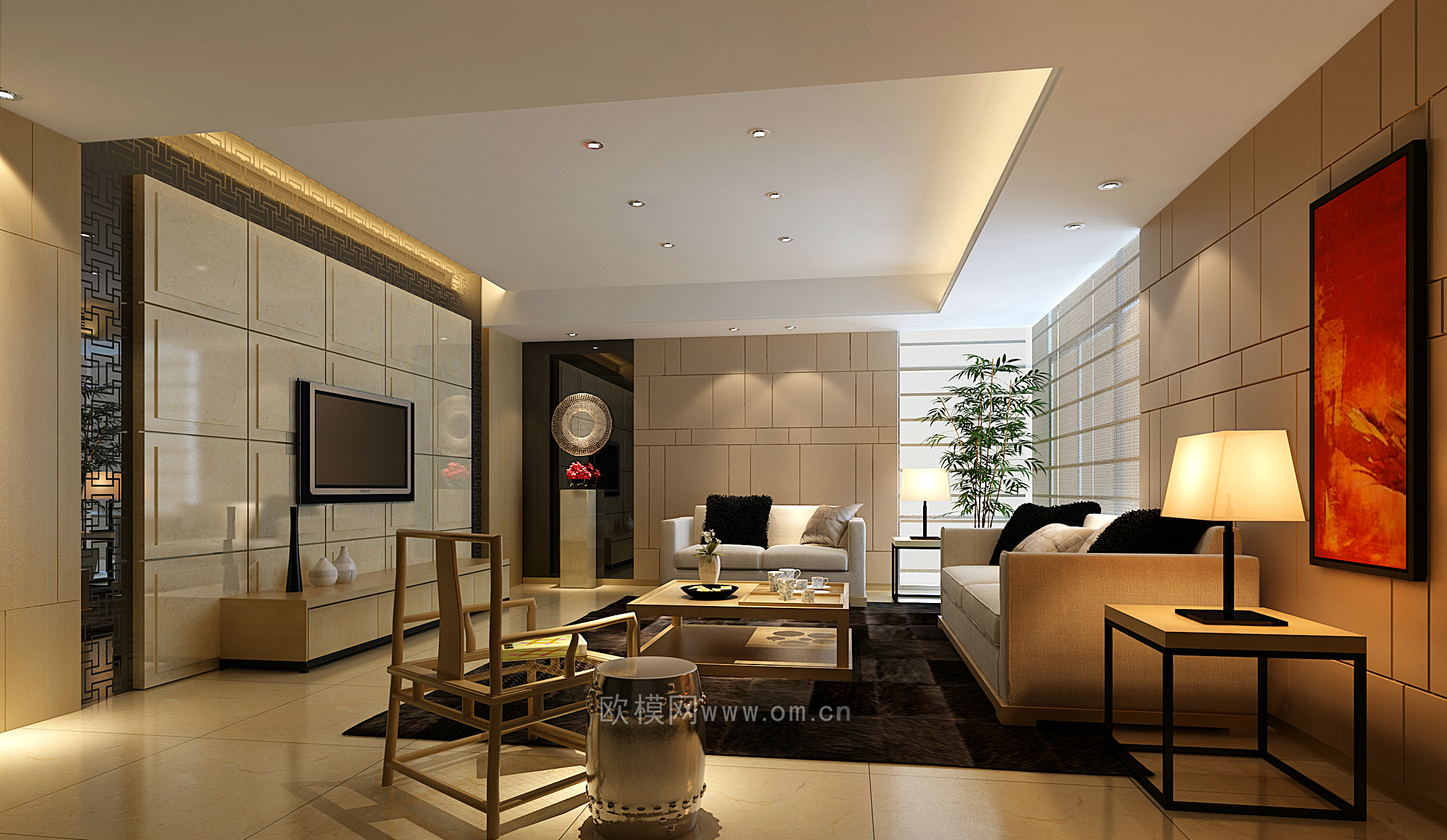 家装CAD(159)下载（渲染图3）