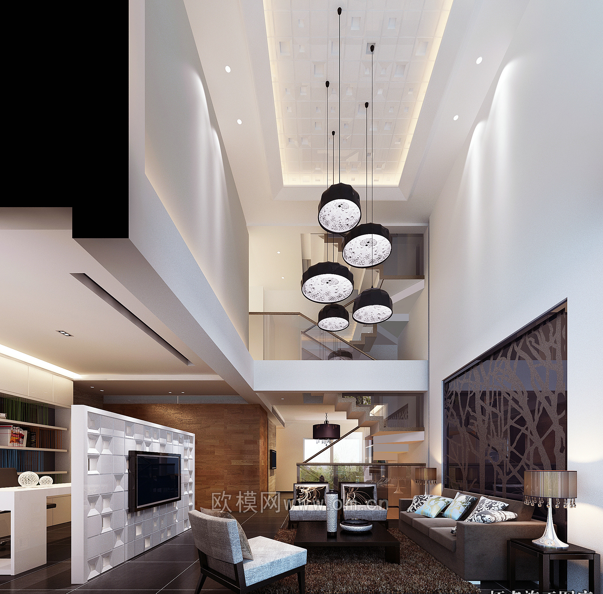 家装CAD(167)下载（渲染图4）