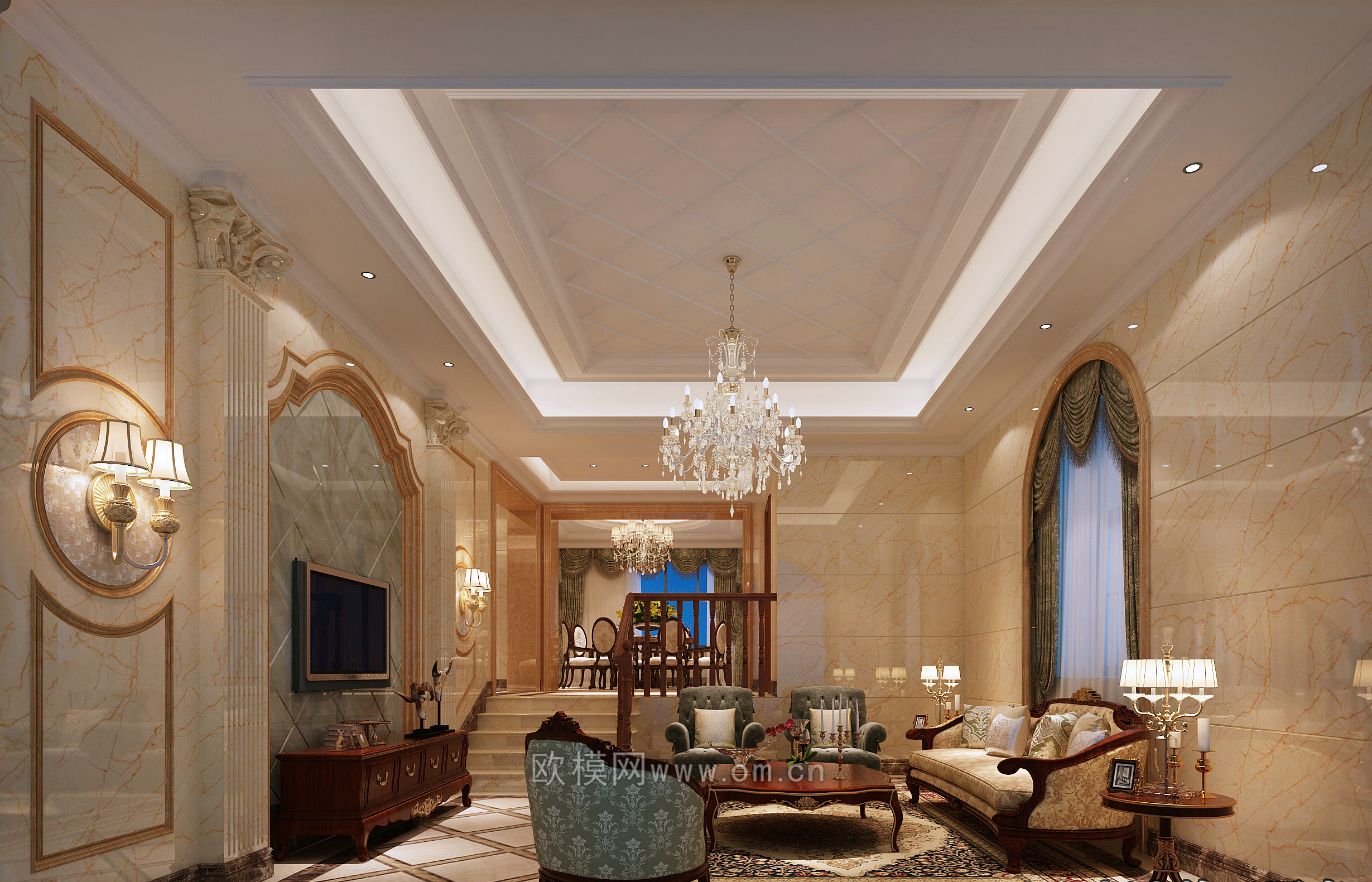 家装CAD(183)下载（渲染图4）