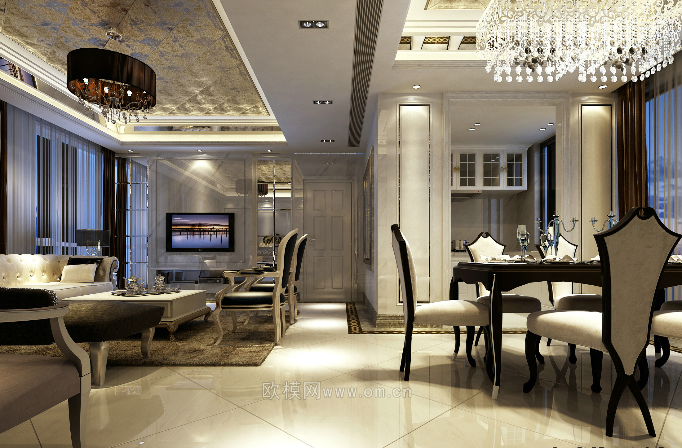 家装CAD(184)下载（渲染图2）