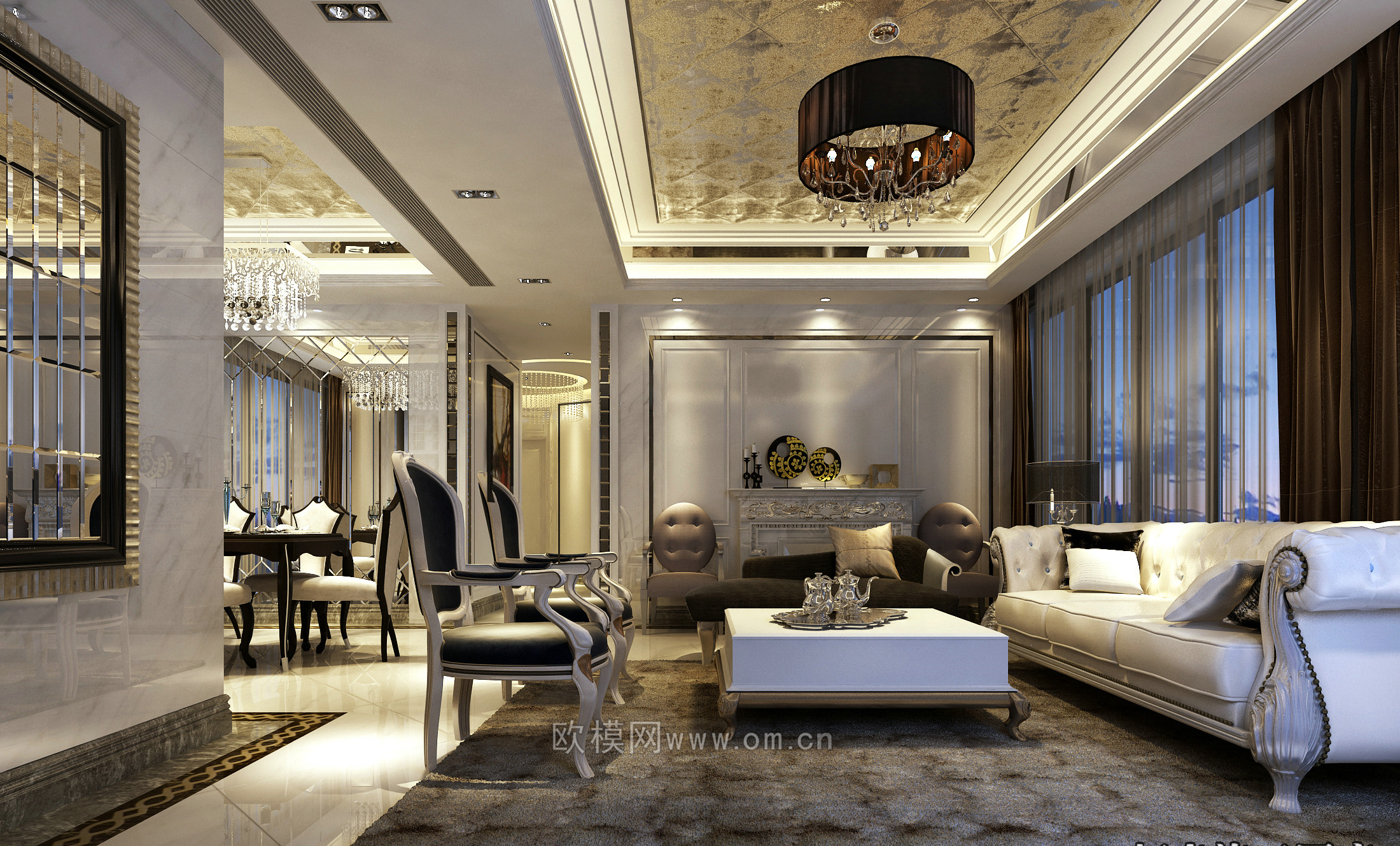 家装CAD(184)下载（渲染图4）