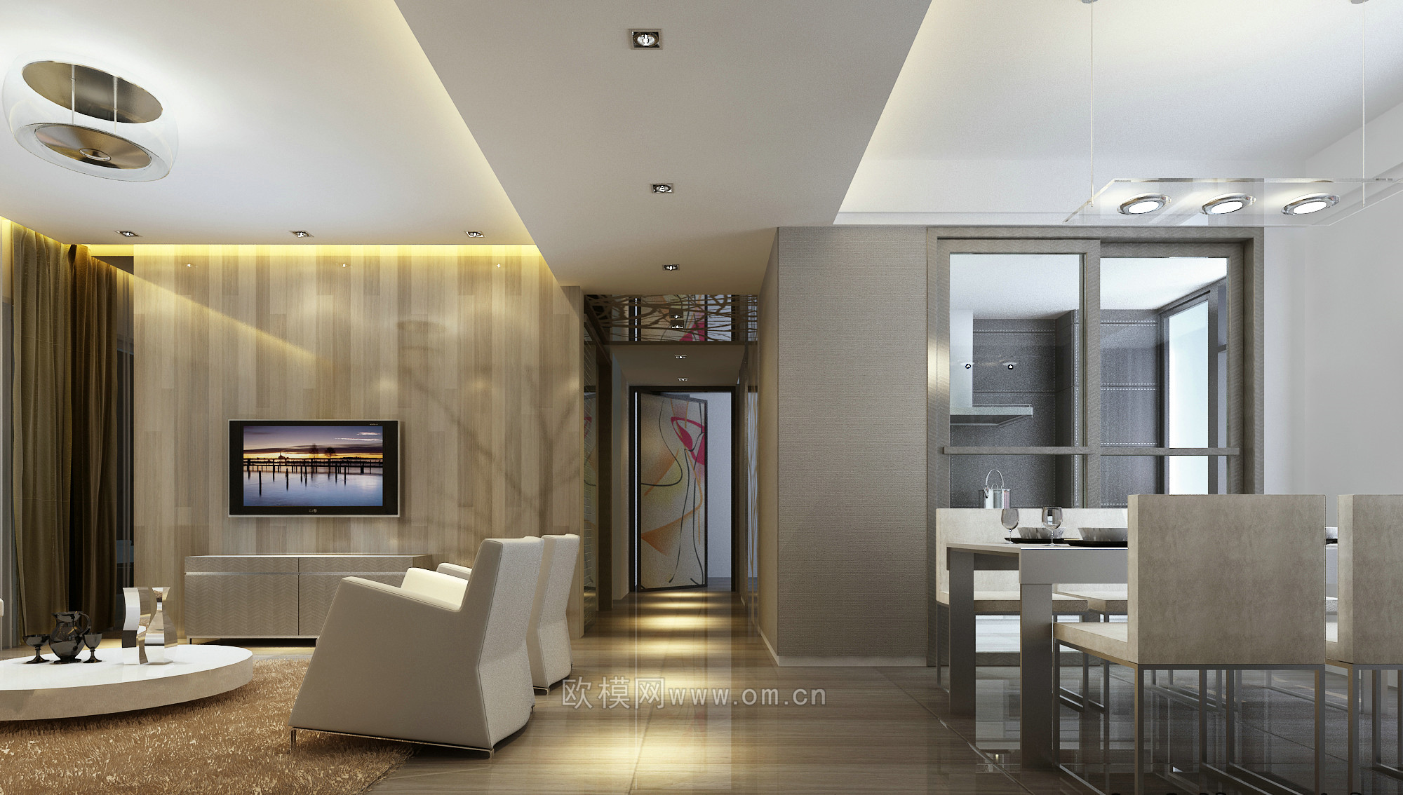 家装CAD(190)下载（渲染图4）