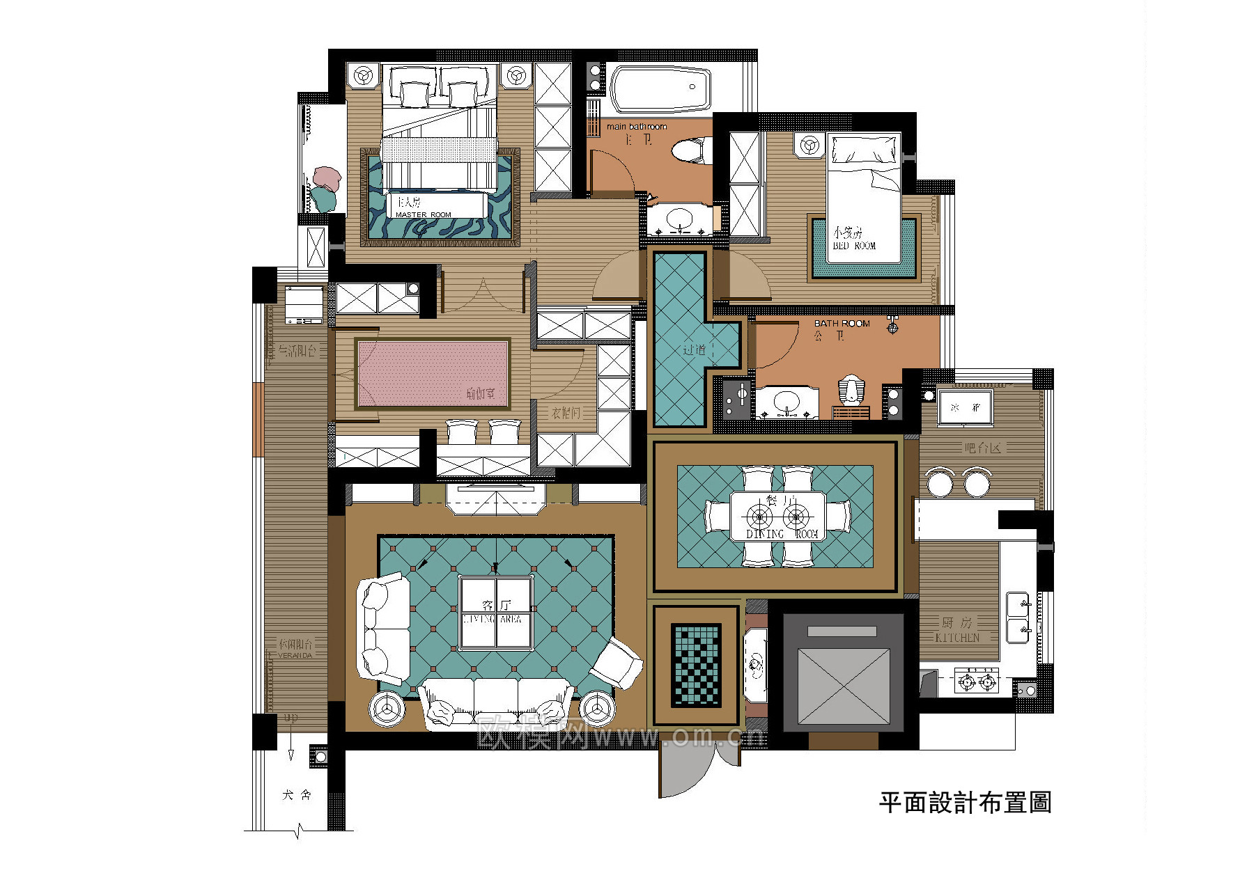 家装CAD(213)下载（渲染图1）