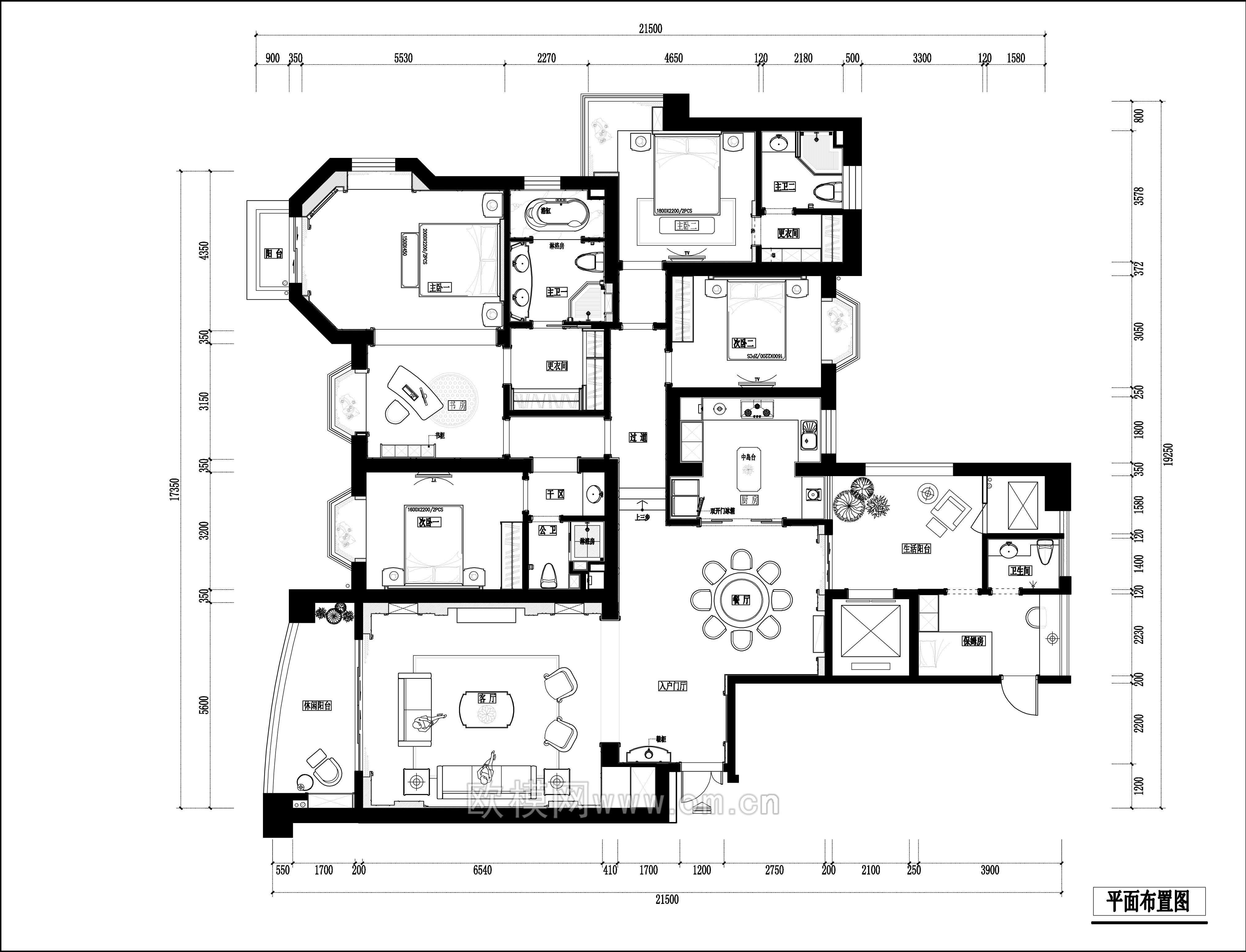 家装CAD(219)下载（渲染图4）
