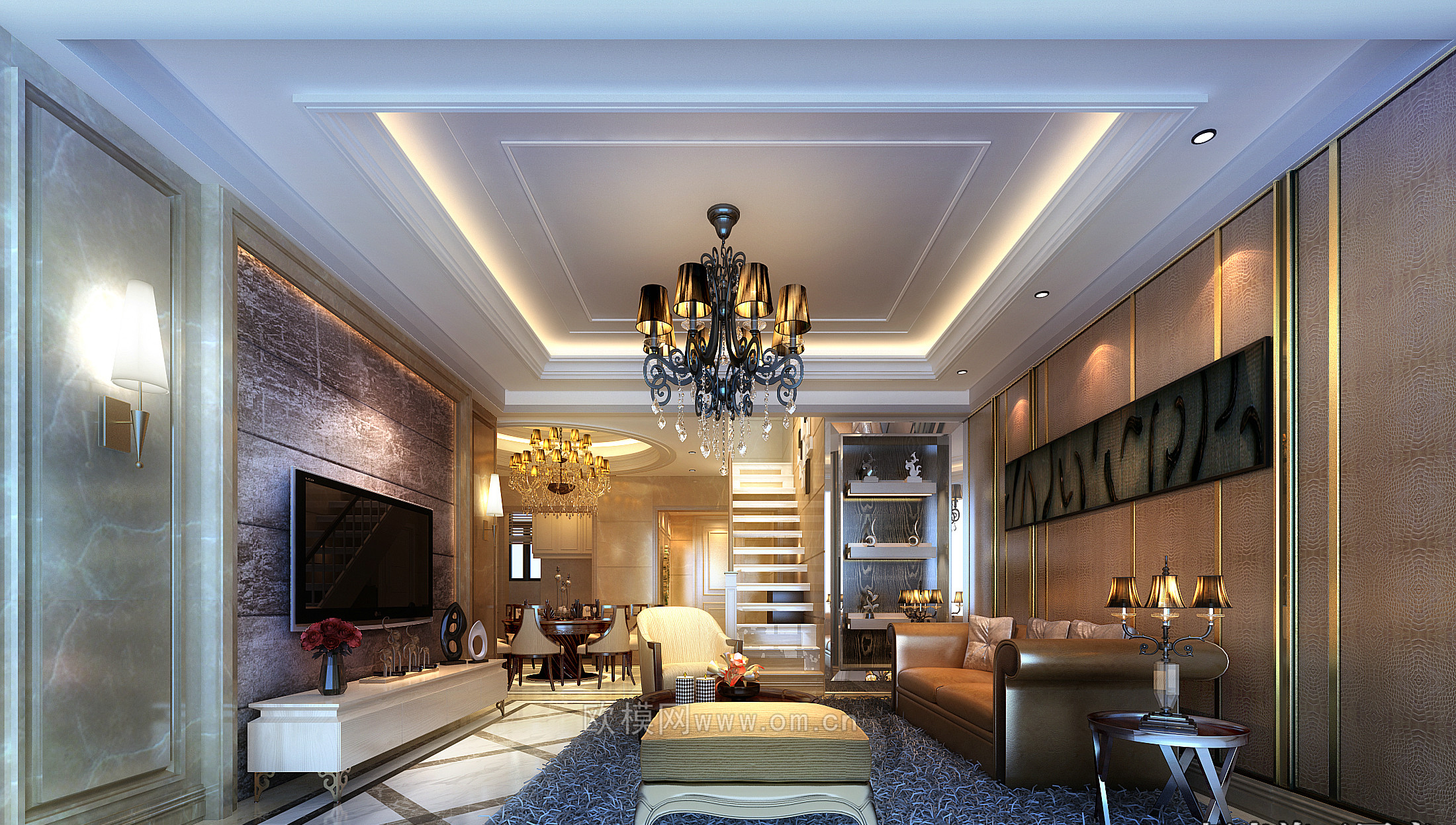 家装CAD(226)下载（渲染图2）