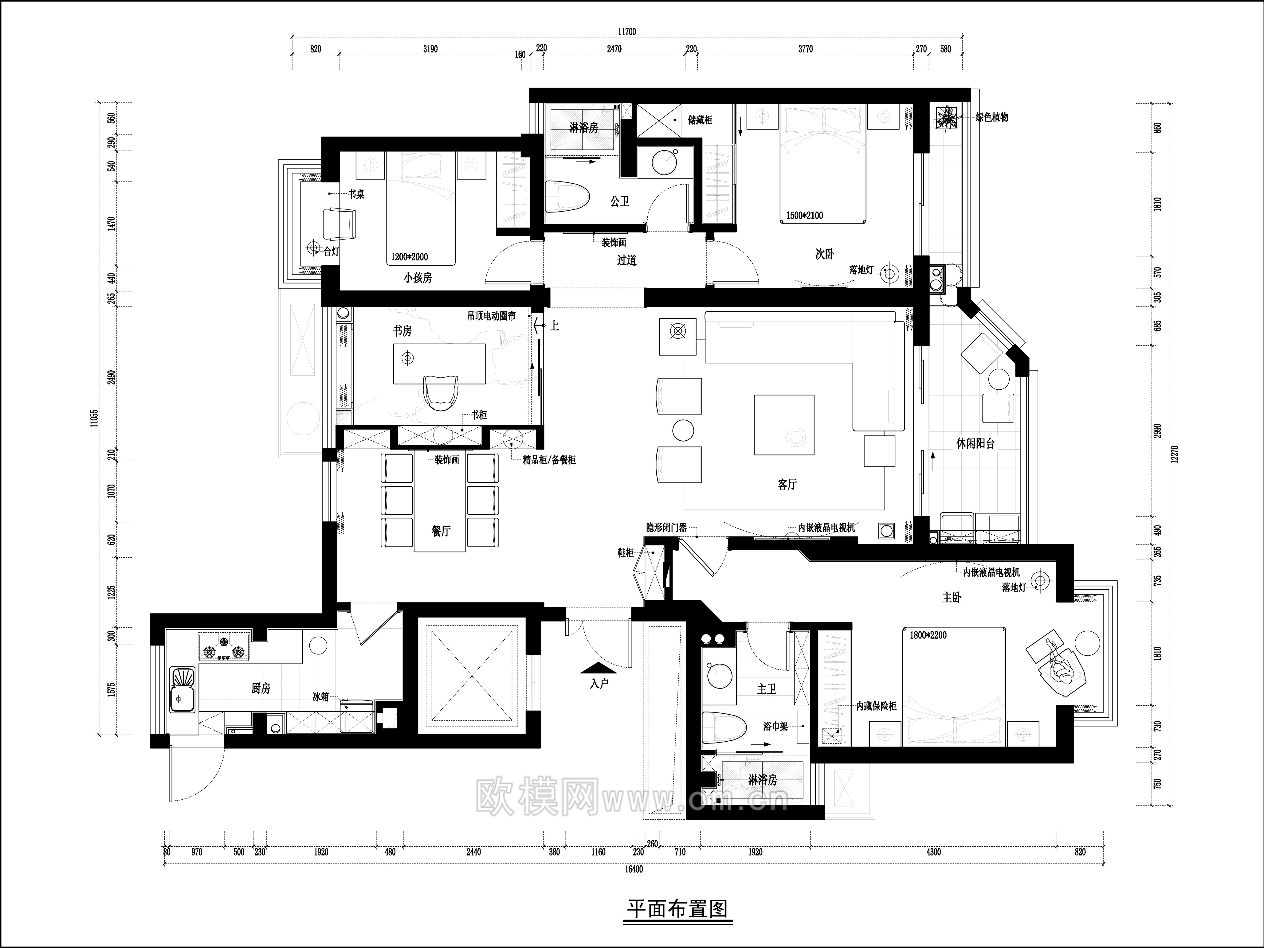 家装CAD(229)下载（渲染图1）